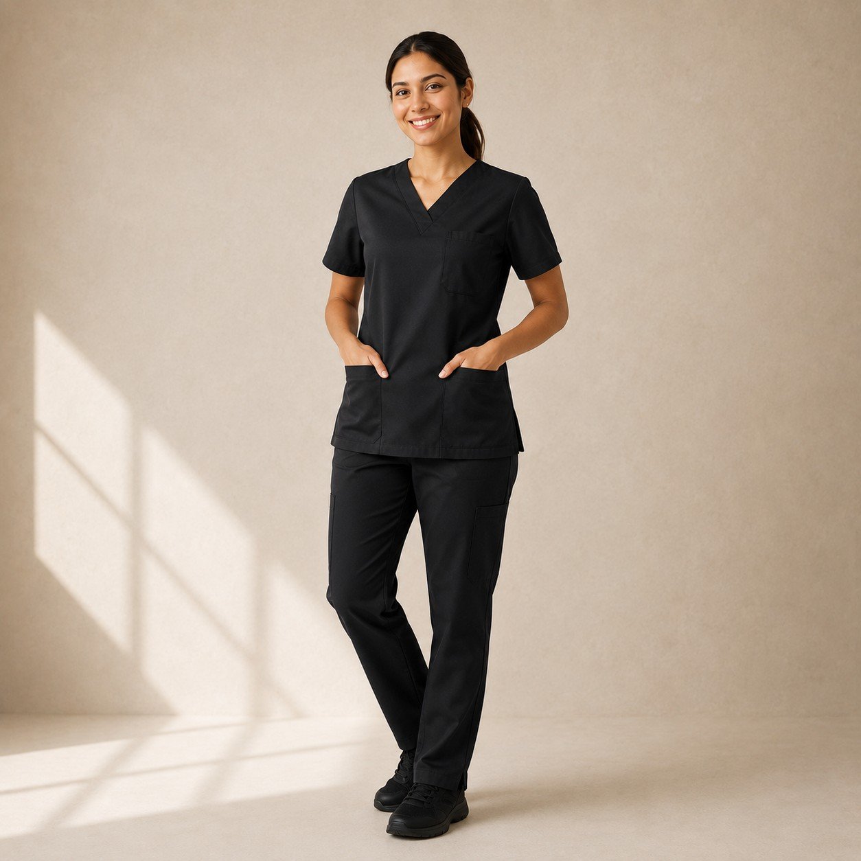 Scrub Set, Black