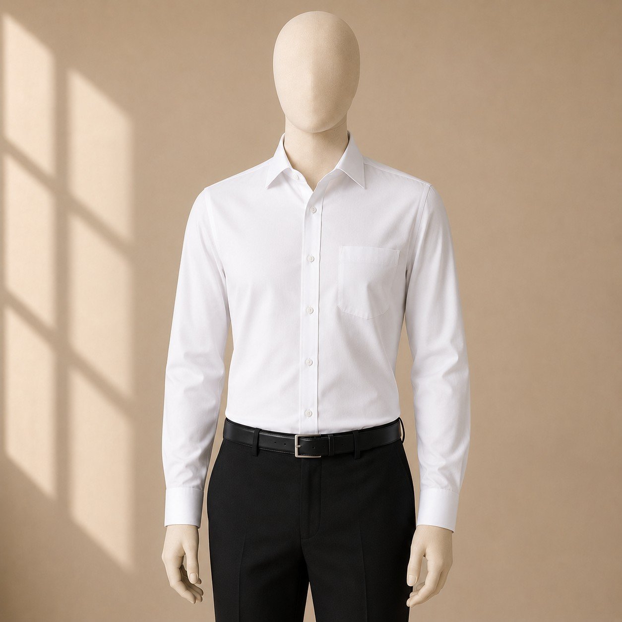 Executive Shirt, Full Sleeve, White