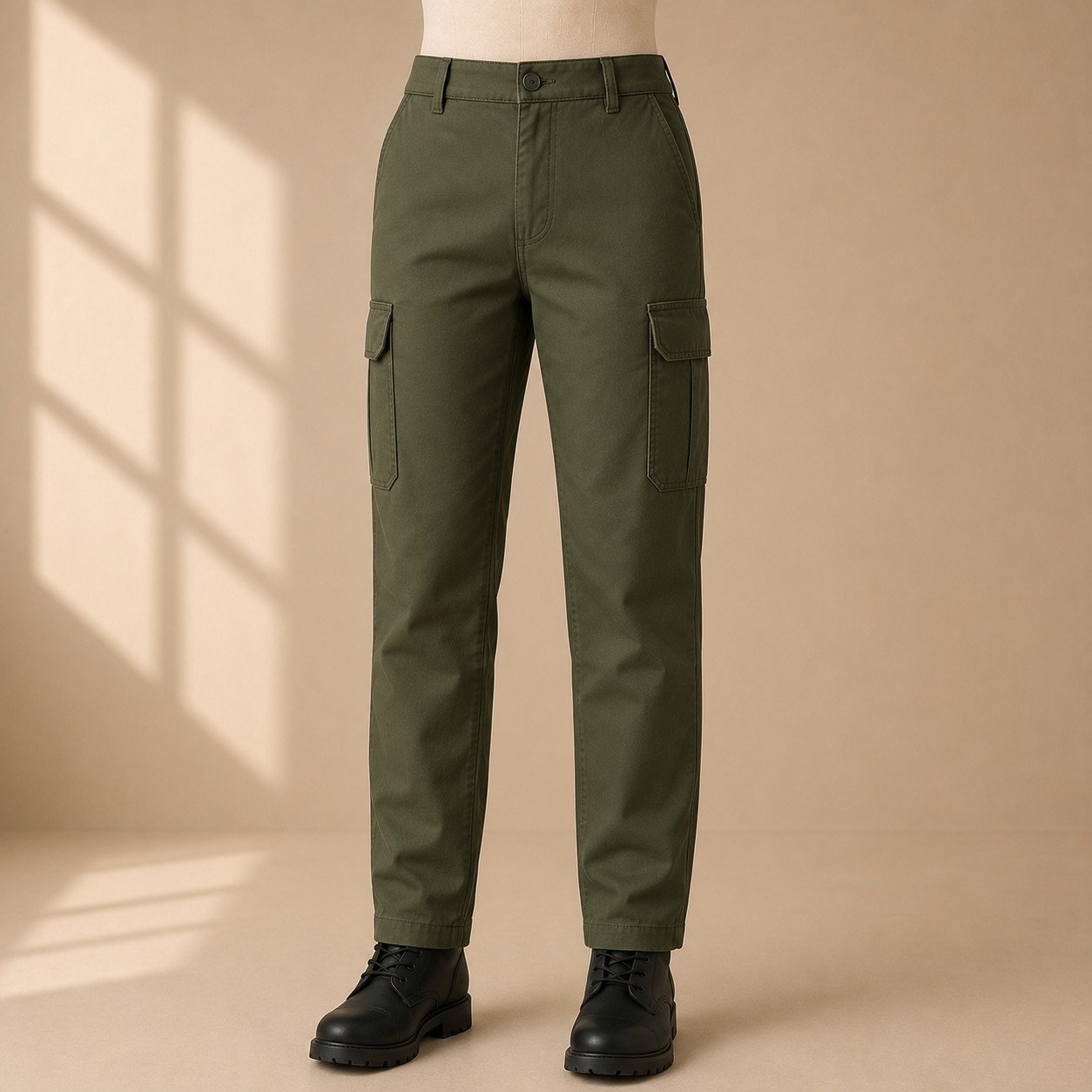 Cargo Trouser, Olive Green