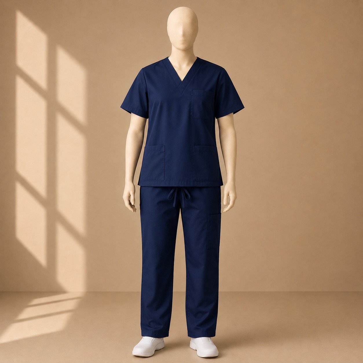 Scrub Set, Unisex, Navy Blue