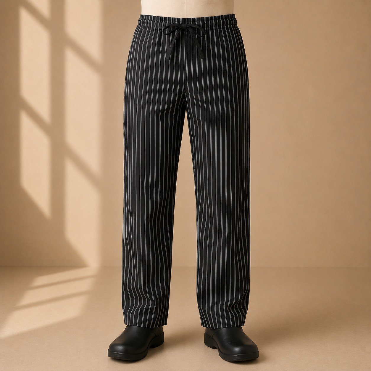 Chef Trouser, Black & White